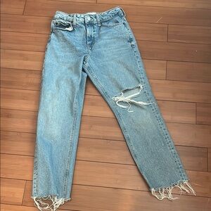 TOPSHOP STRAIGHT JEANS 25